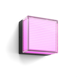 Philips Hue Semeru WCA zewnętrzna lampa ścienna (kwadratowa), czarna