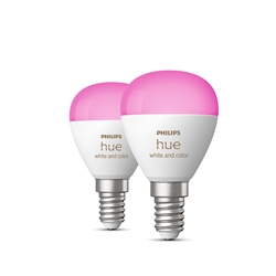 Philips Hue White and Color Ambiance 5,1W LED E14 Luster 470lm (2 szt.)