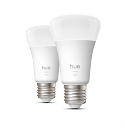 Philips Hue White 9,5W LED E27 A60 1100lm (2 szt.)