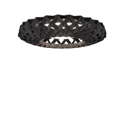 Signature 65 plafon sufitowy / kinkiet, czarny