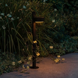 Plaff-on B zewnętrzna lampa ogrodowa, czarna