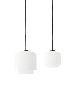 Megumi lampy wiszące Ø18 i Ø28, czarna/opala