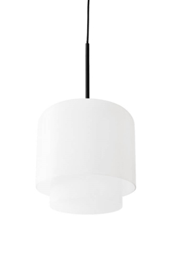 Megumi lampa wisząca Ø28, czarna/opala