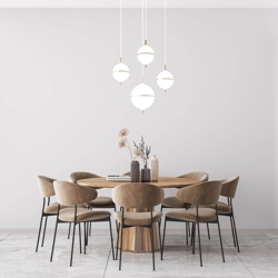 Eternal Moonlight medium i large z białym przewodem