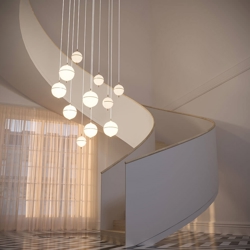 Eternal Moonlight medium i large z białym przewodem