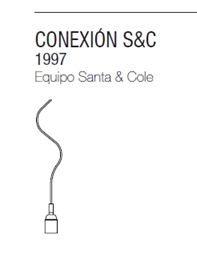 Santa & Cole Conexion, czarny