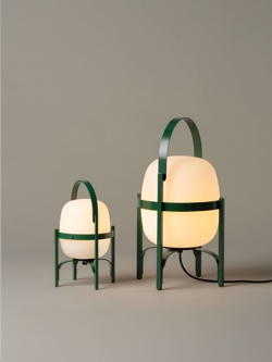 Cestita Alubat i Cesta Exterior w angielskiej zieleni