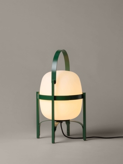 Cesta Exterior lampa stołowa, angielska zieleń