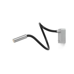 Scar-Led 1FDS kinkiet natynkowy, L750, alu/czarny