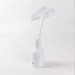 Seletti Leaf Light Delicio lampa na baterie / lampa stołowa, biała