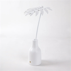 Seletti Leaf Light Stellou lampa bateryjna / lampa stołowa, biała