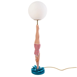 Seletti Lady Diver lampa stołowa - Red