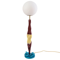 Seletti Lady Diver lampa stołowa - Yellow