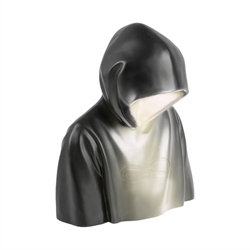 Seletti Bad Guy lampa stołowa, czarna