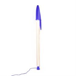 Seletti BIC lampa długopis, niebieska