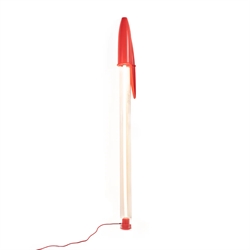Seletti BIC lampa długopis, czerwona