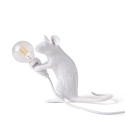 Lampka stołowa Seletti Mouse - Mac sitting z kablem USB