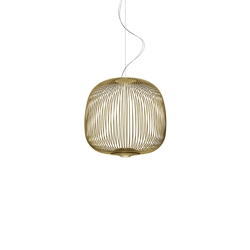 Spokes 2 Midi LED lampa wisząca, złota