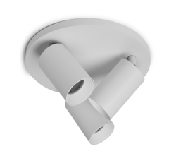 SpotOn Circle3 lampa sufitowa/spot, biały