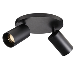 SpotOn Circle2 lampa sufitowa/spot, czarna