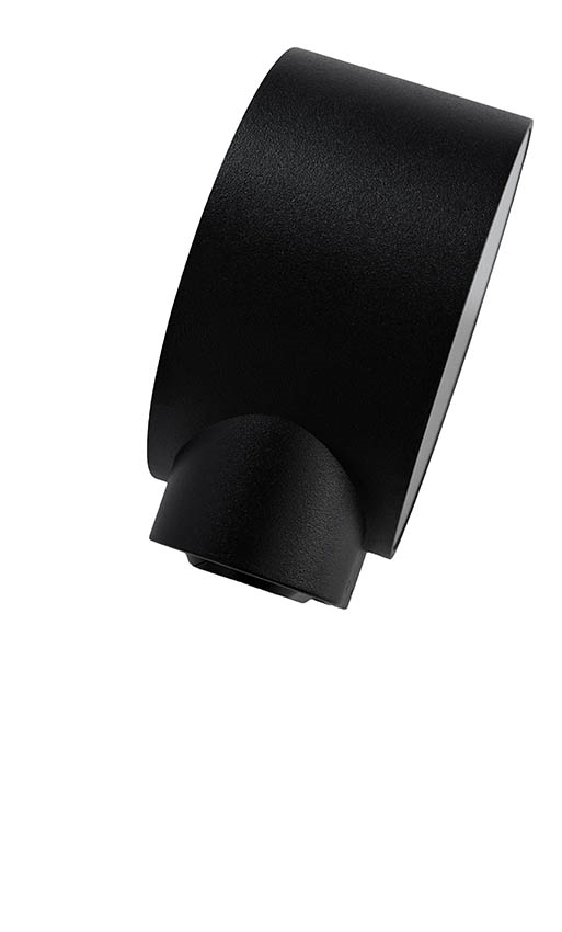 Sun Up/Down zewnętrzna lampa ścienna, czarna