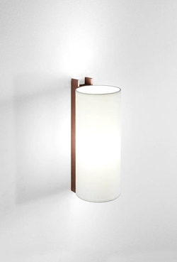 TMM Largo kinkiet, orzech/biały