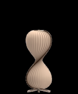 TR10 lampa podłogowa, brzoza/naturalny, 40 x 105 cm