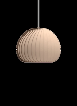 TR12 lampa wisząca, brzoza/naturalny, 45 x 35 cm