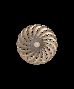 TR5 kinkiet, brzoza/natura, 40 x 18 cm