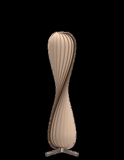 TR7 lampa podłogowa, brzoza/naturalny, 25 x 117 cm