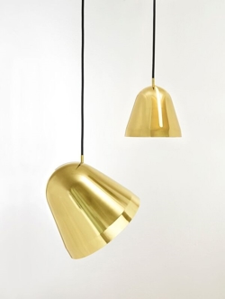 Tilt S mosiądz lampa wisząca