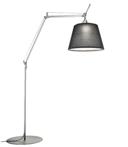 Tolomeo Paralume Outdoor, czarny