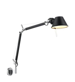 Tolomeo Micro Parete / Kinkiet, czarny