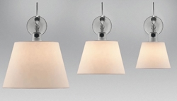 Tolomeo Parete Ø18, satyna