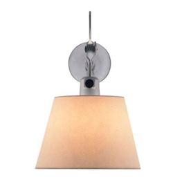 Tolomeo Parete, Ø24 szary satynowy