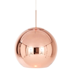 Copper okrągły zwis Ø45, miedź