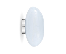 Melt Surface kinkiet / lampa sufitowa, opal/srebrny