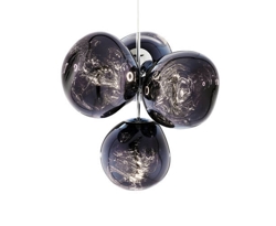 Melt mały żyrandol, dymiony