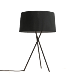 Tripode M3 lampa stołowa, czarna