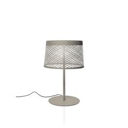 Twiggy Grid XL lampa stołowa zewnętrzna, szara