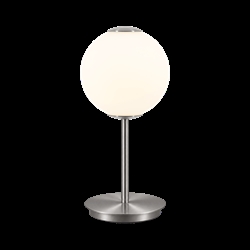 Audrey Move lampa akumulatorowa / lampa stołowa, stal/opal