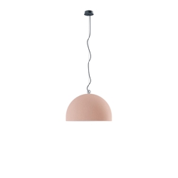 Urban Concrete 60 lampa wisząca, przydymiony różowy