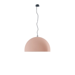 Urban Concrete 80 lampa wisząca, przydymiony różowy