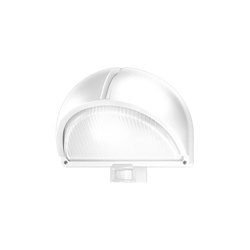 Lampa zewnętrzna z czujnikiem, biała - Polo 2 Detek