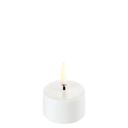 LED świeczka tealight, Nordic white, 4x2,5 cm