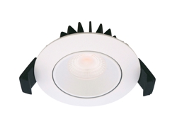 LED Downlight 5W, do zabudowy, matowa biel