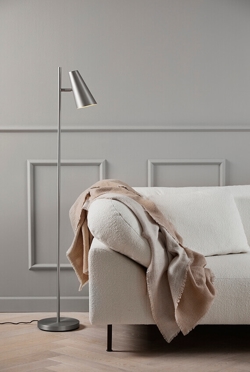 Cono lampa podłogowa, satyna