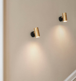 Thorup Copenhagen Patrone kinkiet mały, mosiądz, 120 mm