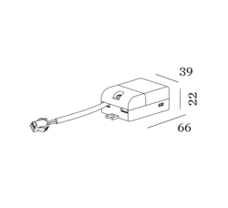 Driver do opraw wpuszczanych 6W 350mA
