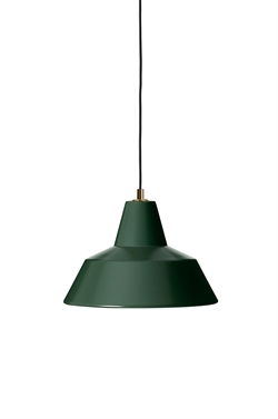 Lampa wisząca Workshop W3, racing green